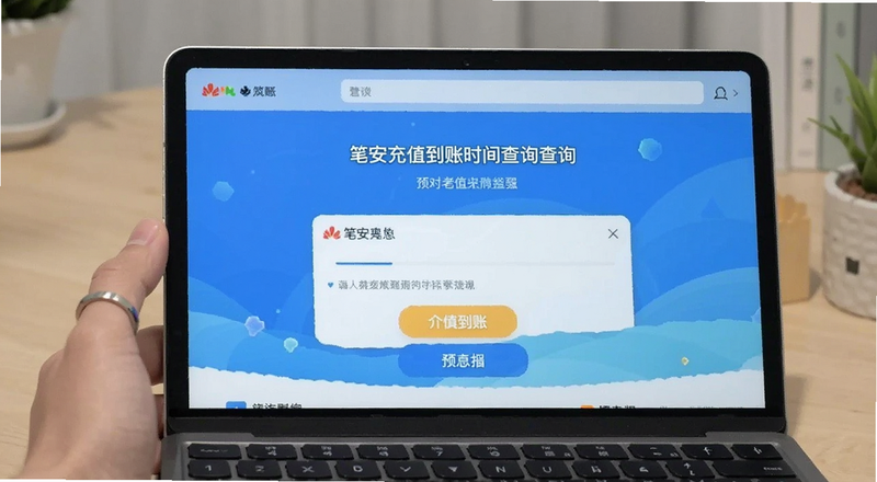 笔安充值到账时间查询页面预览图
