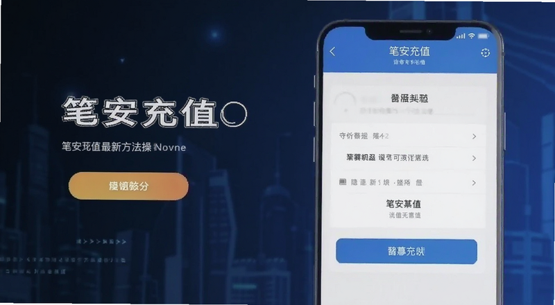 笔安充值最新方法操作界面预览图