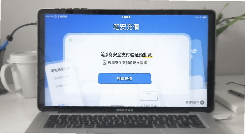 笔安充值安全支付验证界面预览图