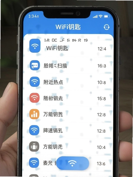 WiFiԿ��������-����Կ�׸����ȵ�ɨ���б�