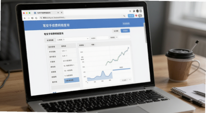笔安手续费明细查询页面预览图