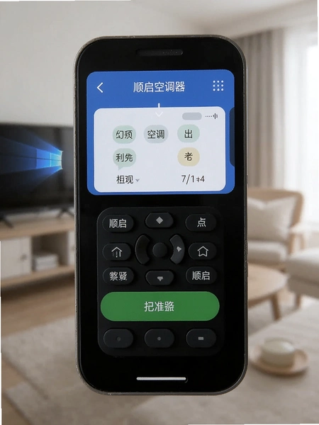顺启遥控器空调配对界面预览图