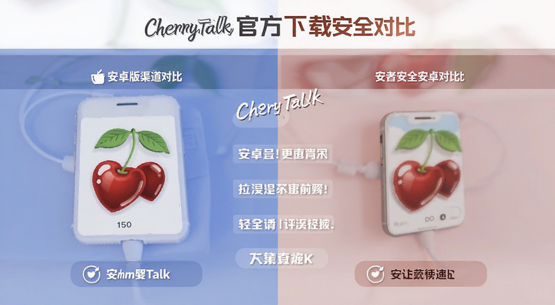 CherryTalk官方下载安卓版安全渠道对比图