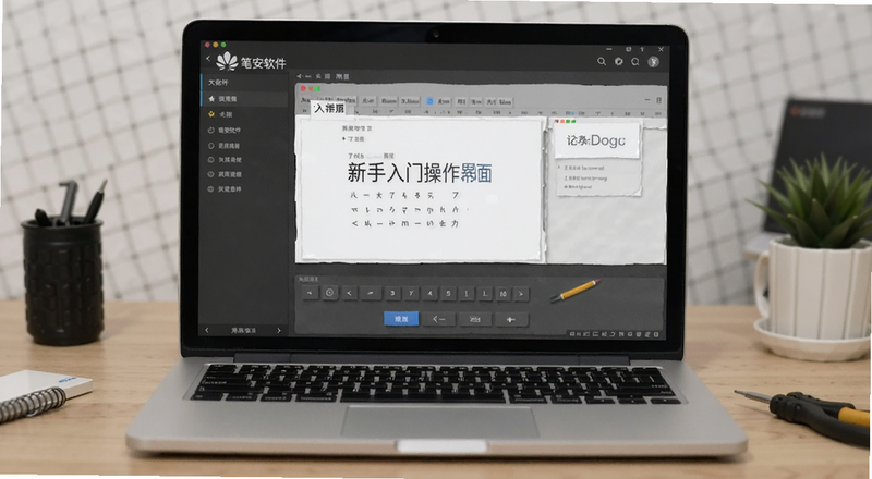 笔安软件新手入门操作界面预览图