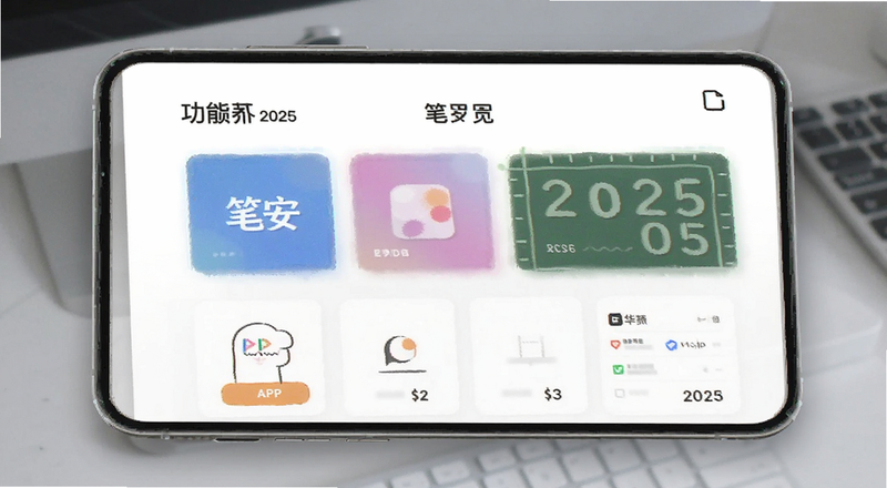 笔安APP2025主界面功能预览图