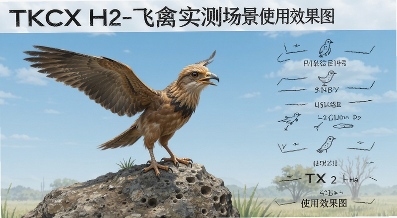 TKCX H2-飞禽实测场景使用效果图