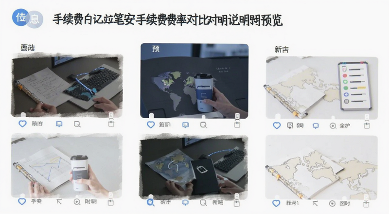 笔安手续费费率对比说明预览图