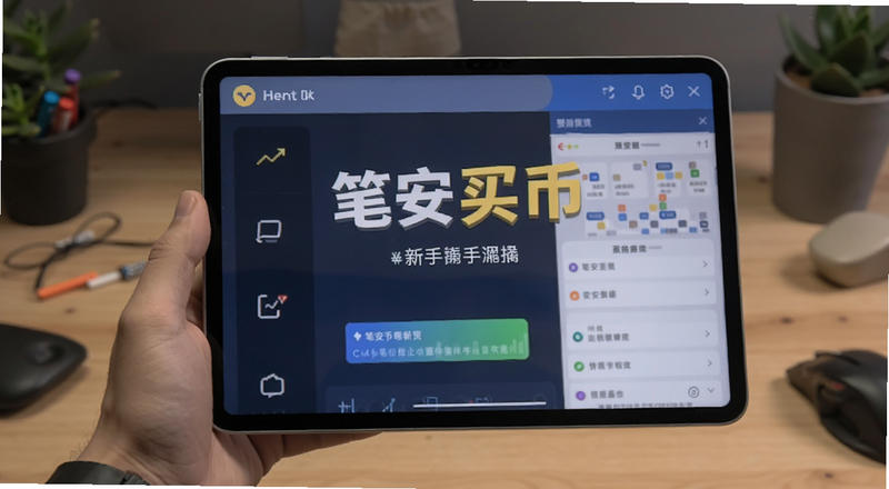 笔安买币新手操作界面预览图