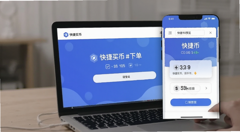 快捷买币下单页面预览图