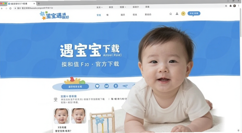 遇宝宝官方下载页面截图预览图