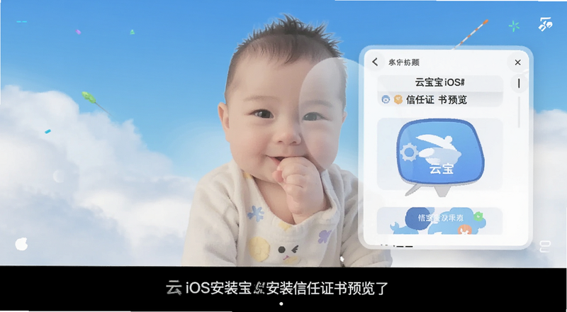 云宝宝iOS安装信任证书预览图