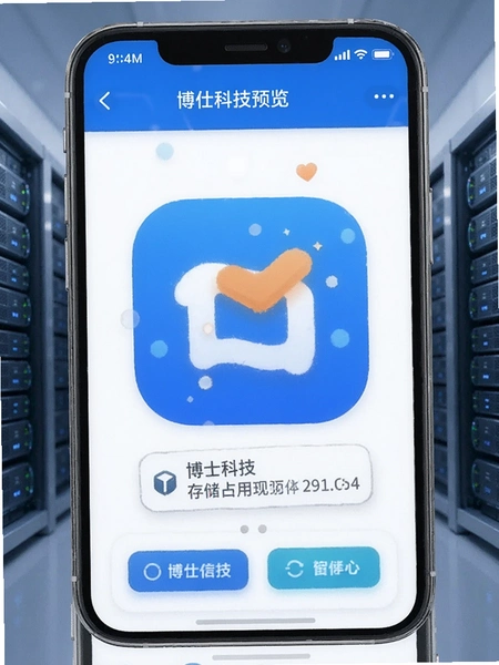 博仕科技app存储占用情况预览图