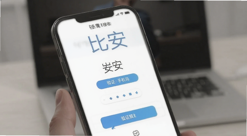 比安注册手机验证码接收界面预览图