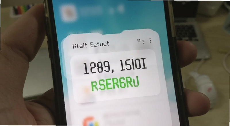 手机短信拦截文件夹里找到验证码的截图