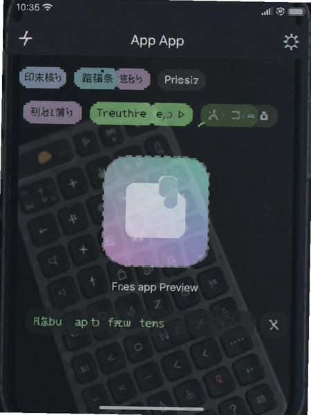 ӡ��app��ǩ�༭����Ԥ��ͼ