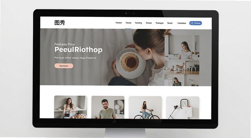 图秀主页第一屏布局预览图