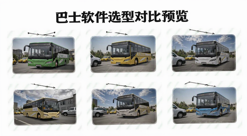 巴士软件选型对比预览图