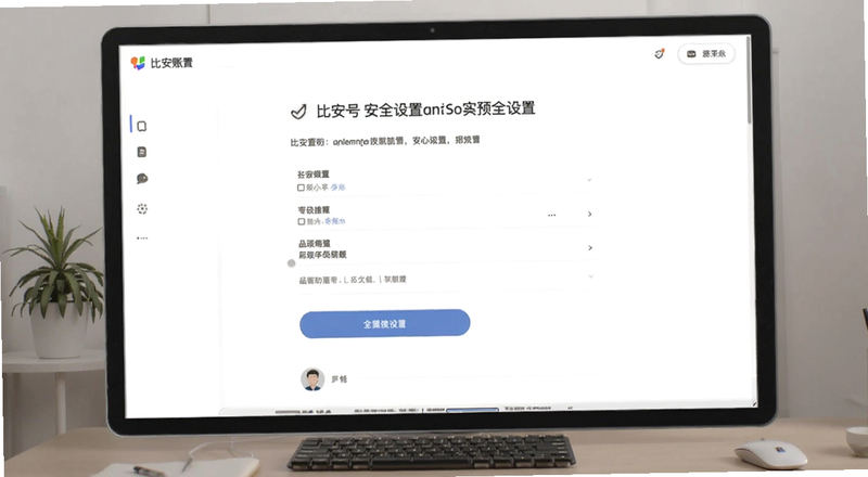 比安账号安全设置页面预览图