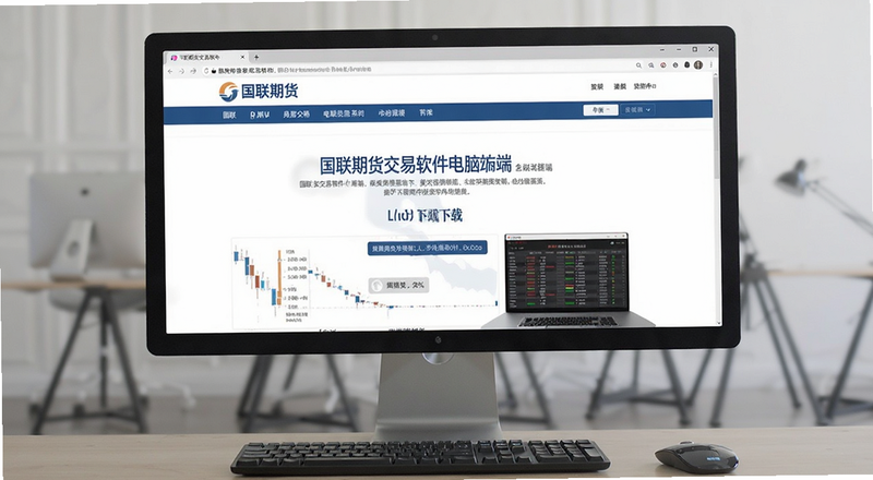 国联期货交易软件电脑端下载页面预览图