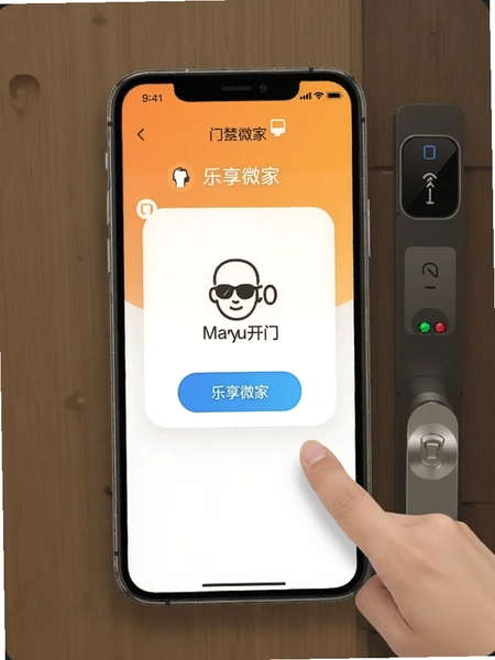 ����΢��app�Ž�ɨ�뿪�Ž���