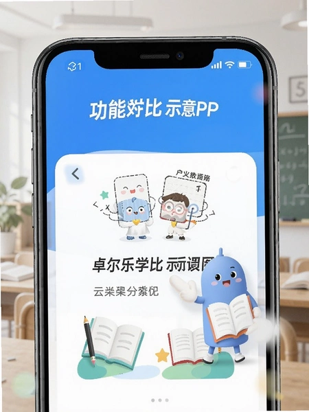 ׿����ѧ��ͬ����APP���ܶԱ�ʾ��ͼ
