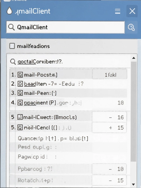 QmailClient�����ʼ����ܽ�ͼ