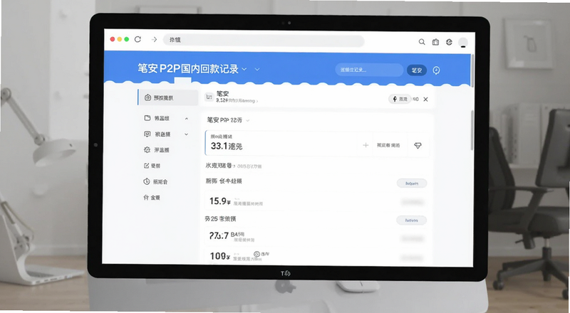 笔安P2P国内回款记录页面预览图
