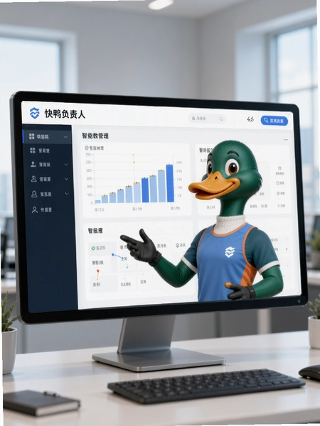 快鸭负责人 智能教练管理界面