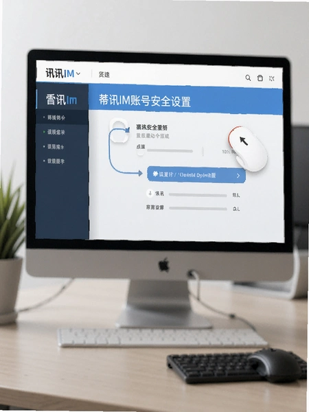 有讯IM账号安全设置界面