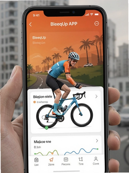 BleeqUp APP���м�¼����ҳ��