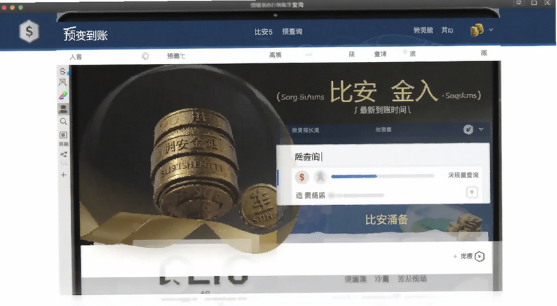 比安入金最新到账时间查询界面预览图