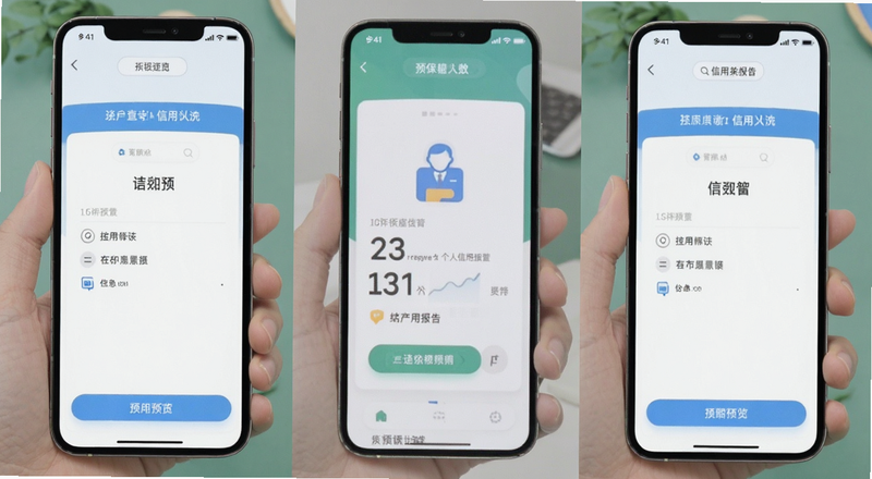 手机查询个人信用报告操作预览图