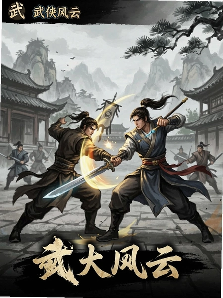 武侠风云安卓版 战斗画面