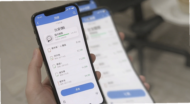 比安提现国内到账时间手机操作界面预览图