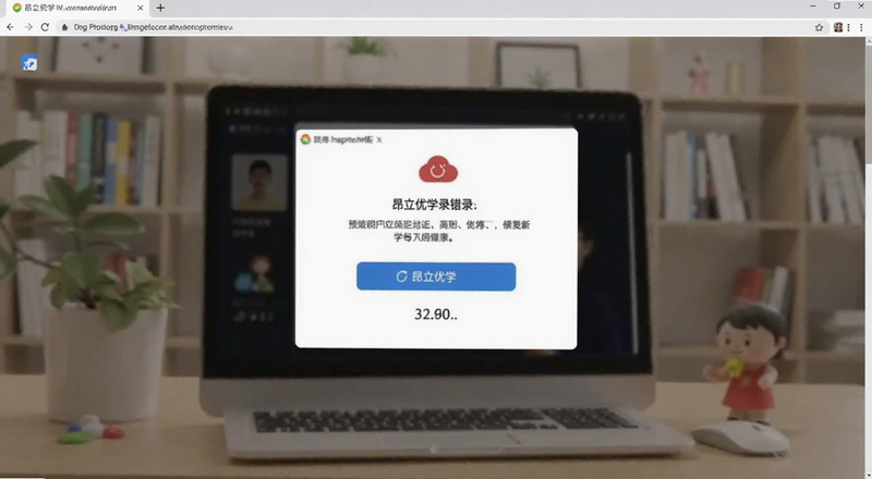 昂立优学登录错误提示截图预览图