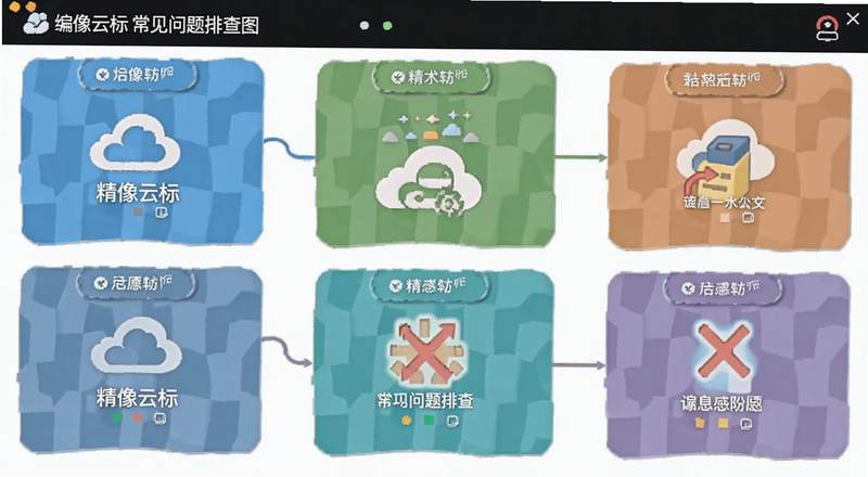 精像云标标签编辑常见问题排查图