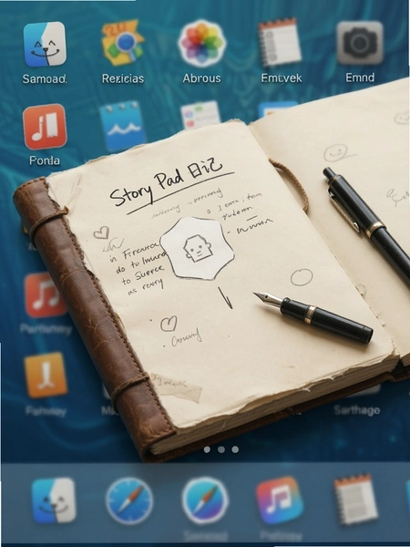 Story Pad�ռǱ���װ�������ͼ��