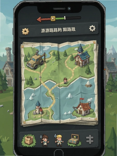 我需要路书 游戏界面截图