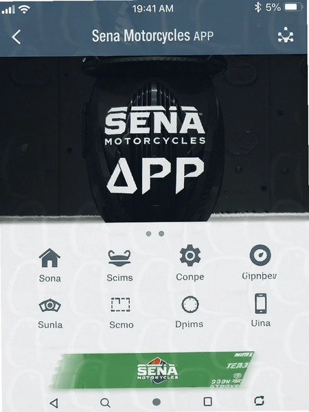 Sena Motorcycles APP�����湦�ܽ�ͼ