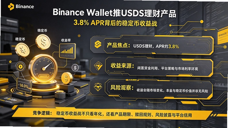 Binance Wallet��USDS���Ʋ�Ʒ��3.8%APR������ȶ�������ս��ͼ