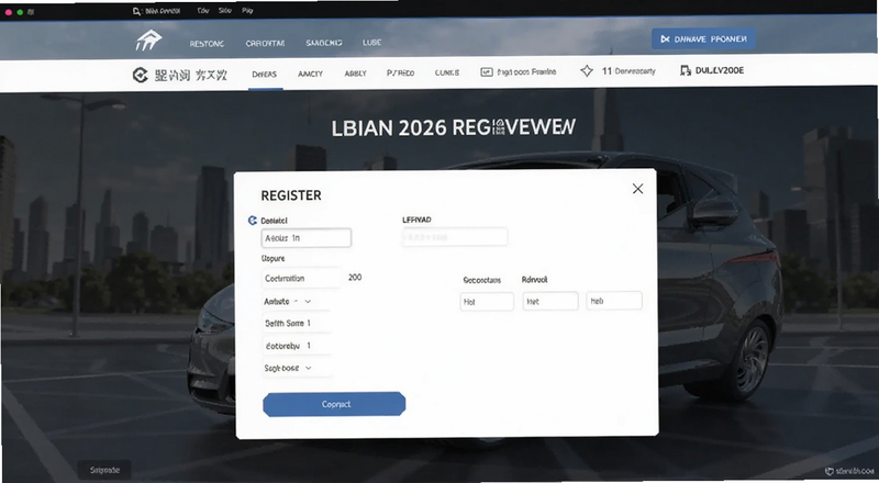 �Ȱ�����2026ע��ҳ����д��ϢԤ��ͼ