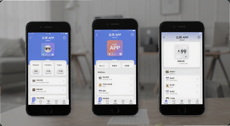 比安APP功能页面预览图