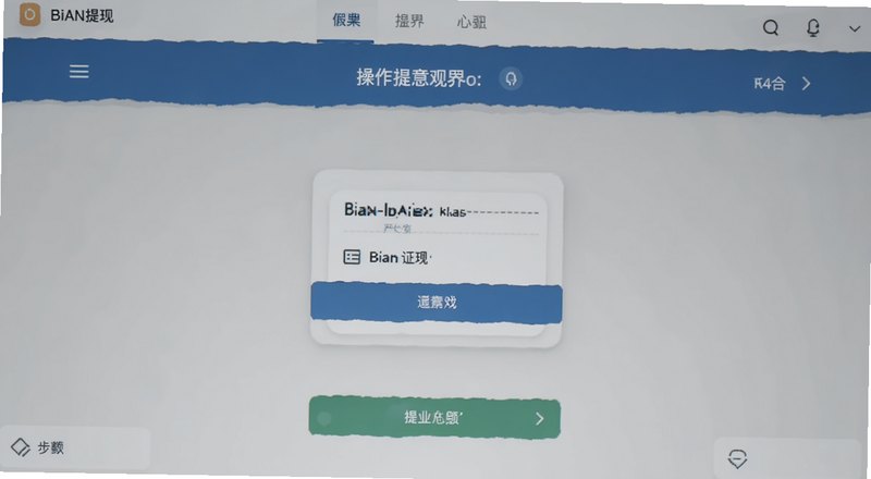 比安提现页面操作界面预览图