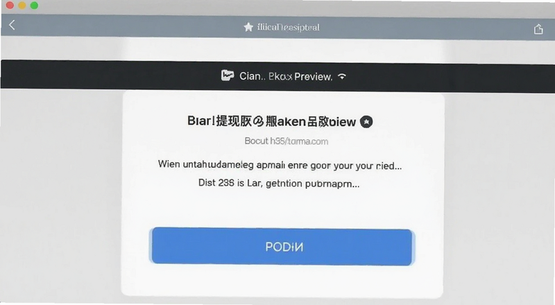 比安提现失败提示页面预览图