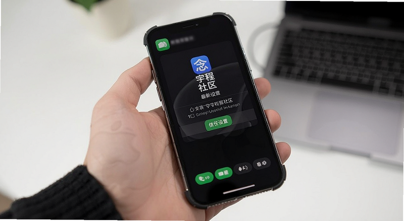 苹果手机安装念宇程社区最新版信任设置界面