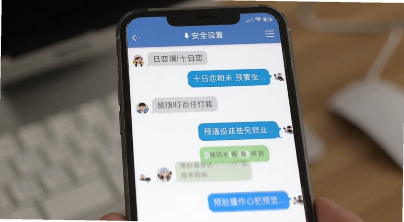 十日恋聊天软件聊天界面安全设置预览图