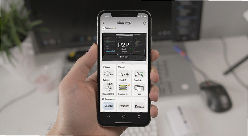 比安P2P用户手机端操作界面图