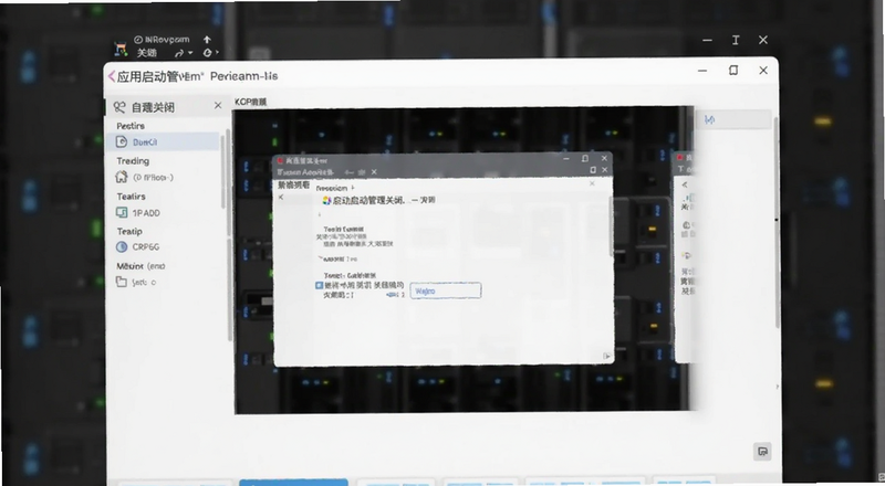 应用启动管理关闭自启界面预览图