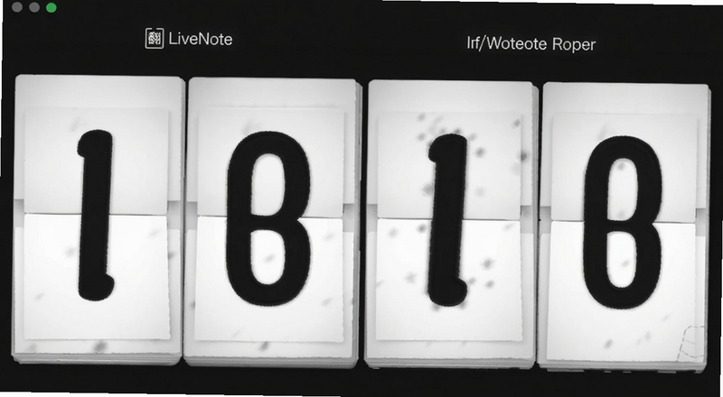 LiveNote翻页相册导出设置与画质选项预览图
