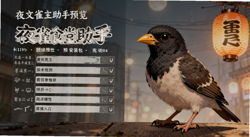 夜雀食堂助手安装包文件属性预览图
